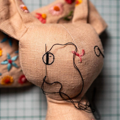 Embroidered Bunny Sewing Pattern