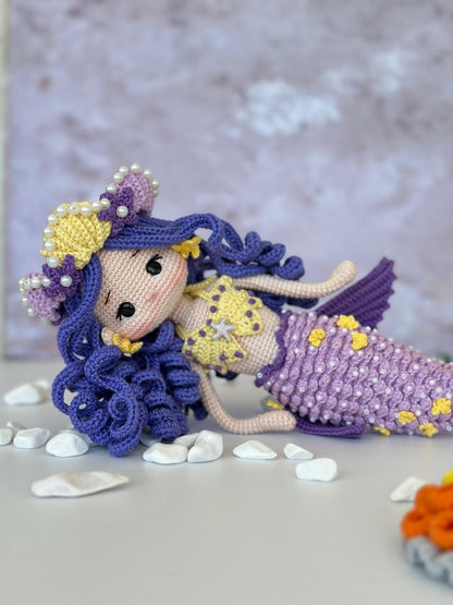 Amigurumi Pattern Mermaid Jolie Doll Crochet