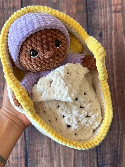 Newborn Baby Set Crochet Pattern