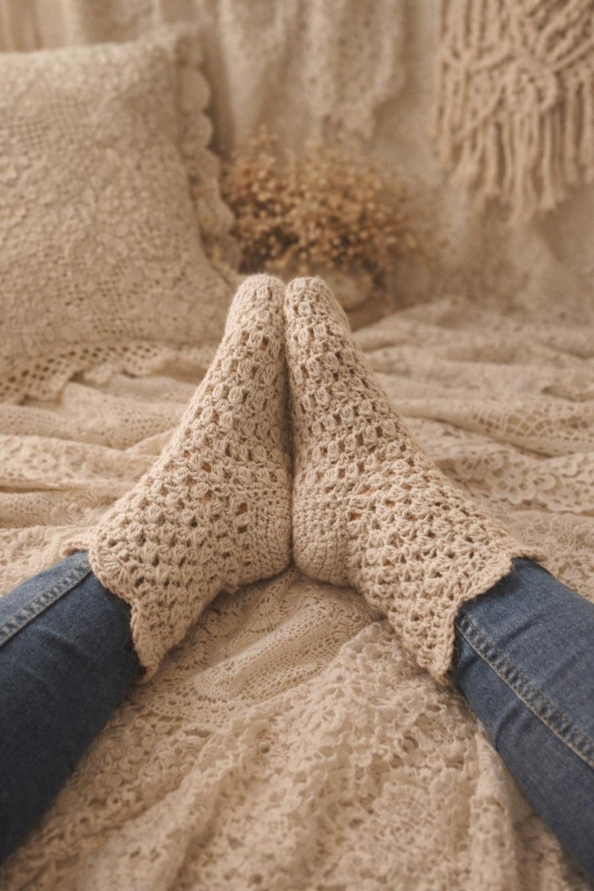 Crochet Socks Pattern