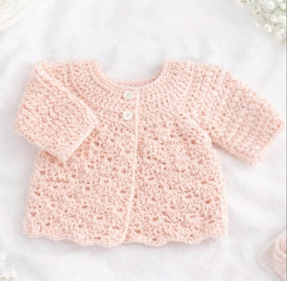 Baby Cardigan Crochet Pattern
