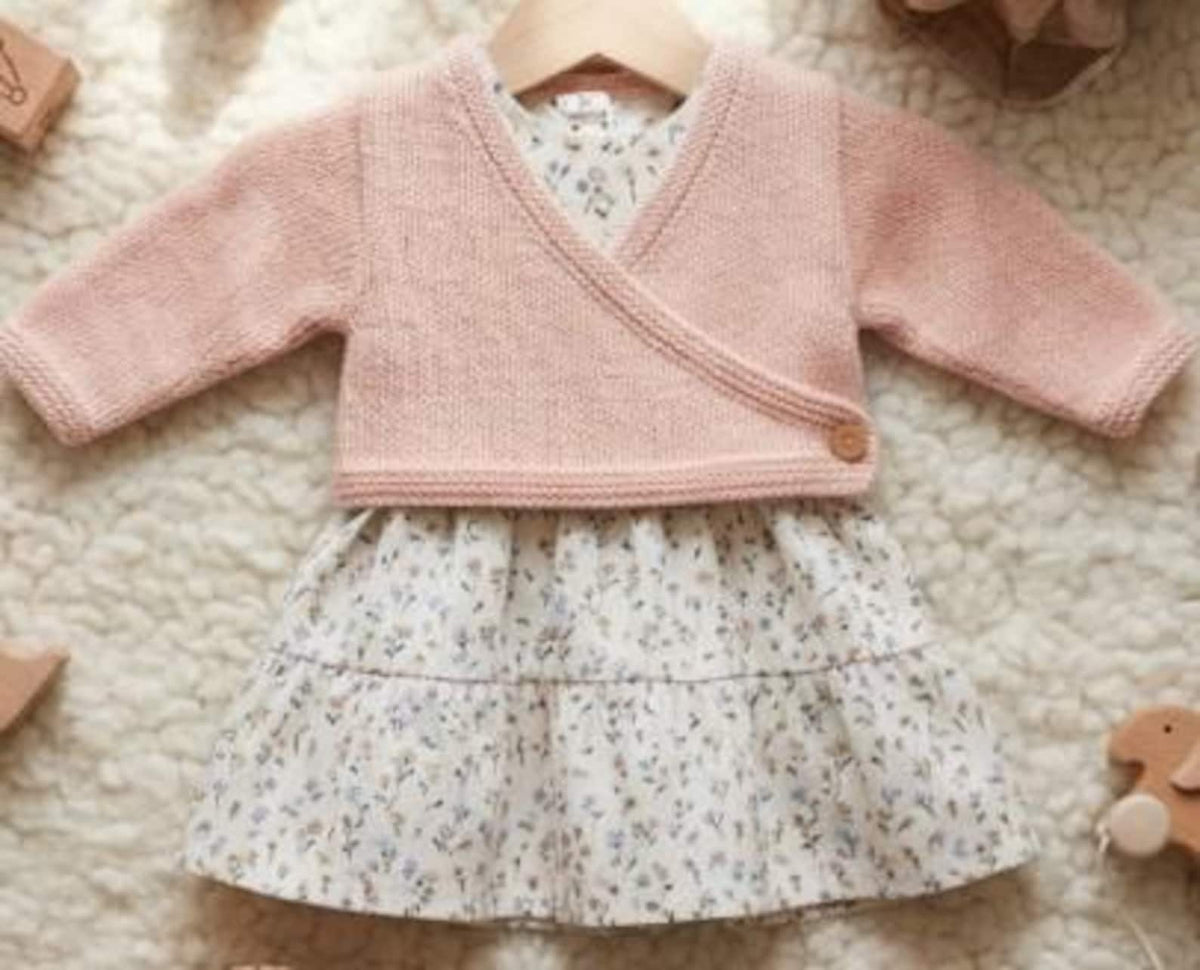 Easy Baby Cardigan Knitting Pattern
