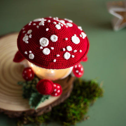 Amigurumi crochet Mushroom pattern