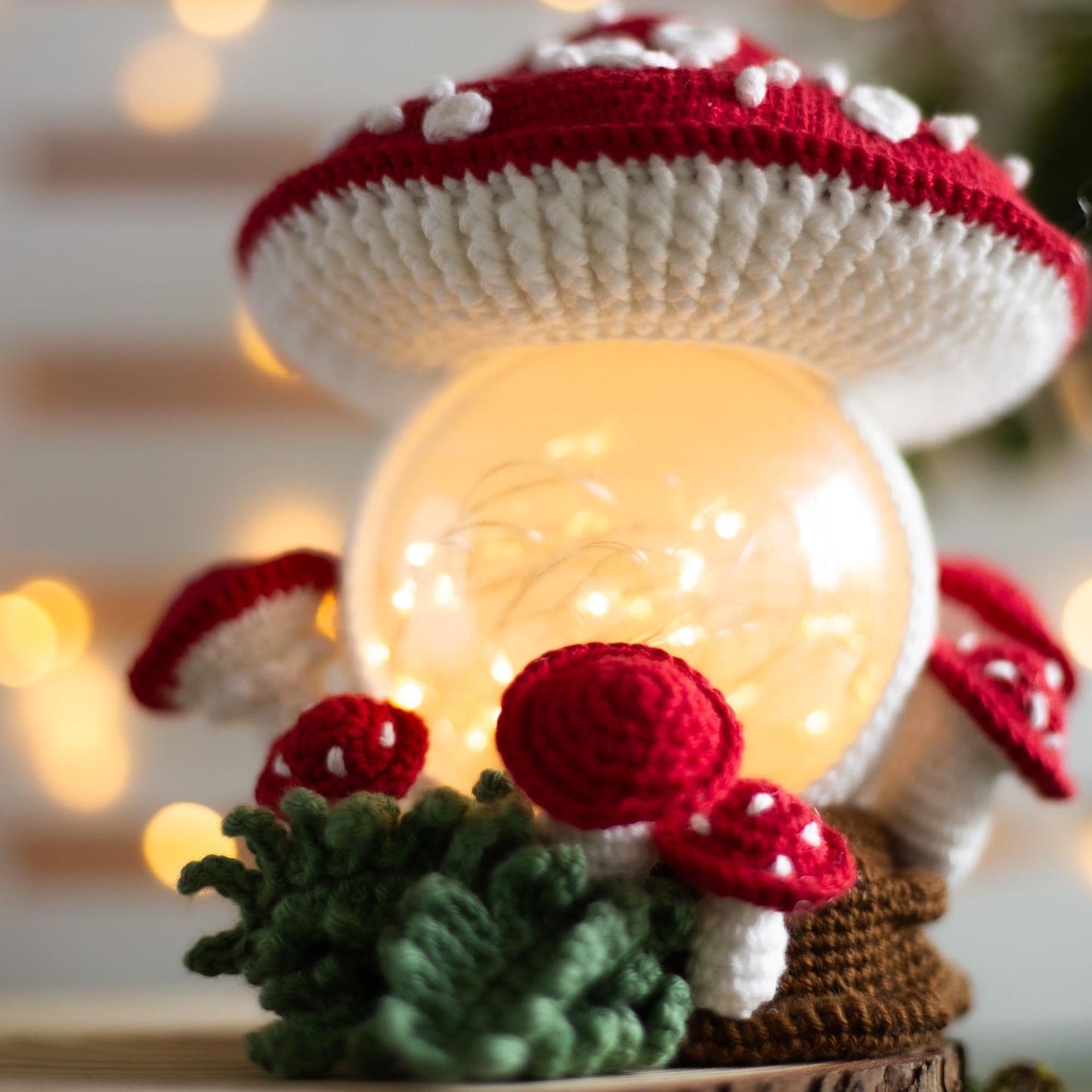 Amigurumi crochet Mushroom pattern