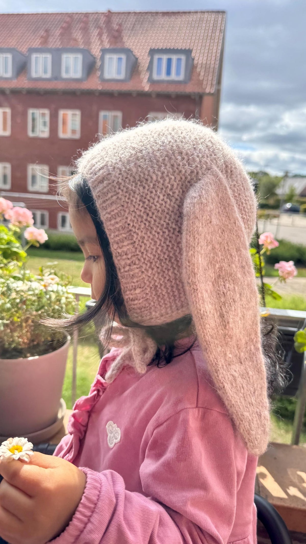 Alpaca Bunny Bonnet Knitting Pattern