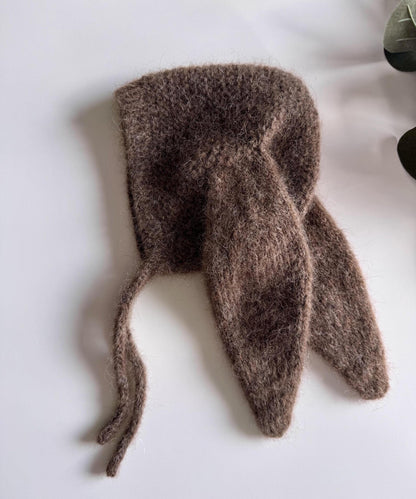 Alpaca Bunny Bonnet Knitting Pattern
